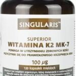 Singularis Witamina K2 Mk 7 100µg 120 kaps Superior