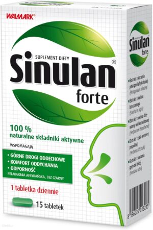 Sinulan Forte 15 tabletek