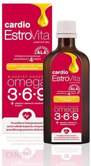 Skotan Estrovita Płynna Cardio Omega 3-6-9 250ml