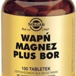 SOLGAR Wapń Magnez + Bor 100 tabl