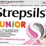 Strepsils Junior na ból gardła 12 pastylki