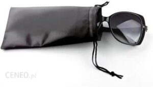 Stylion Etui woreczek na okulary w kolorze czarnym