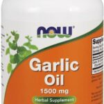 Suplement prozdrowotny - NOW Garlic Oil 1500mg 250softgel - DARMOWA DOSTAWA OD 199zł