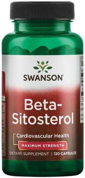 Swanson Beta-Sitosterol Maximum Strength 120 kaps