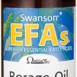 Swanson Borage Oil Olej Z Ogórecznika 1000Mg 60 Kap