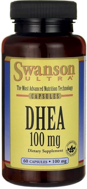 Swanson Dhea Dehydroepiandrosteron 100mg 60 kaps
