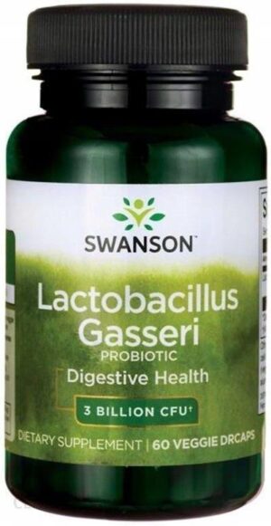 Swanson Lactobacillus Gasseri 3 miliardy CFU 60 kaps.