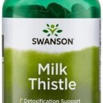 Swanson Ostropest Plamisty Milk Thistle 1000Mg100Kaps