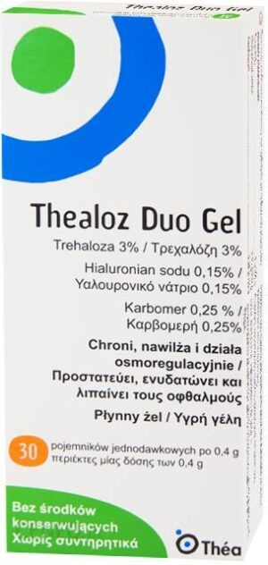 Thealoz Duo Gel UD żel do oczu 30 minims.a 0