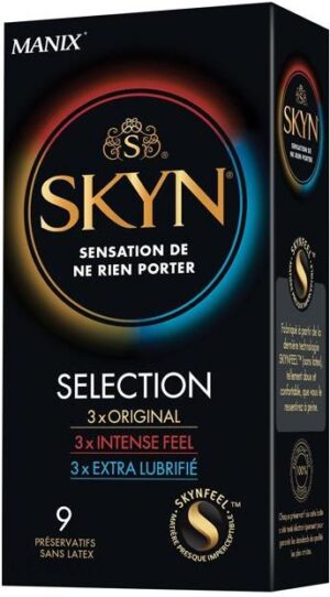 Unimil Skyn Selection Nielateksowe Prezerwatywy 9 szt