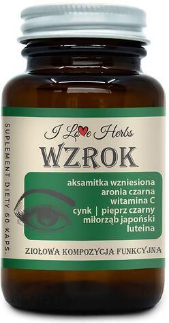 Vega It Wzrok I Love Herbs Kompozycja Ziołowa Na Oczy 60kaps
