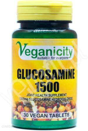 Veganicity Glukozamina HCL 1500mg 30 tabl.