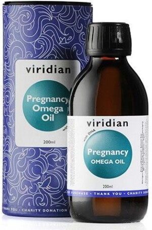 Viridian Pregnancy Omega Oil Olej Omega Dla Kobiet W Ciąży 200Ml