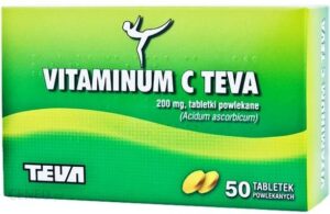 Vitaminum C 200mg 50 tabletek