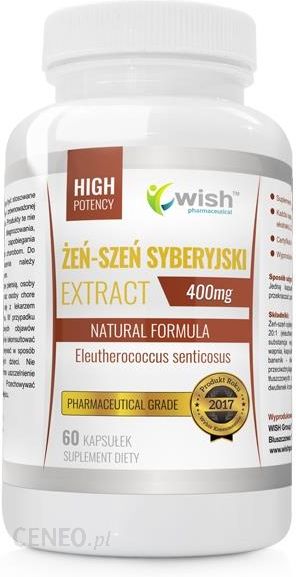 Wish Natural Formula extract żeń-szeń syberyjski 60 kaps