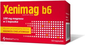 Xenimag B6 Magnez chelatowany 50 kaps.