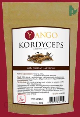 Yango Kordyceps Cordyceps 40% Polisacharydów 100 g